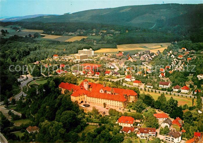Bad Iburg Fliegeraufnahme Schloss