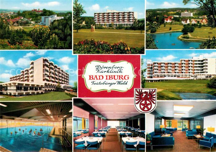 Bad Iburg Doerenberg Kurklinik Panorama Hallenbad