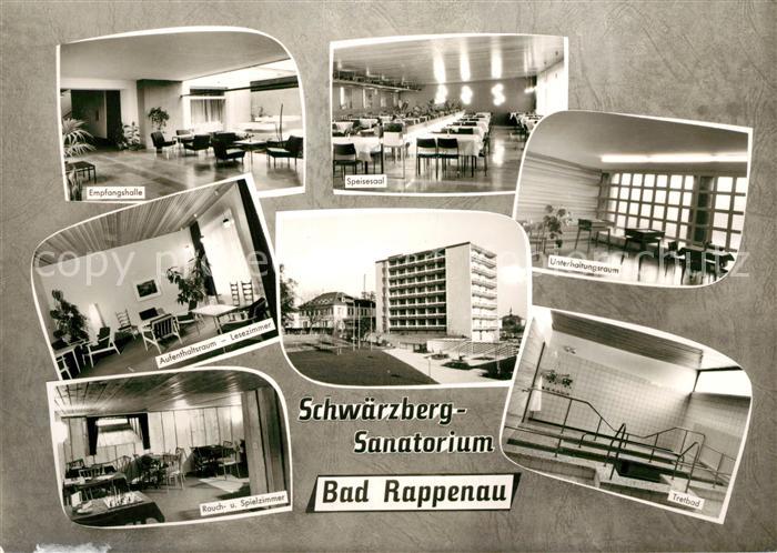 Bad Rappenau Schwaerzberg Sanatorium Baederabgabe