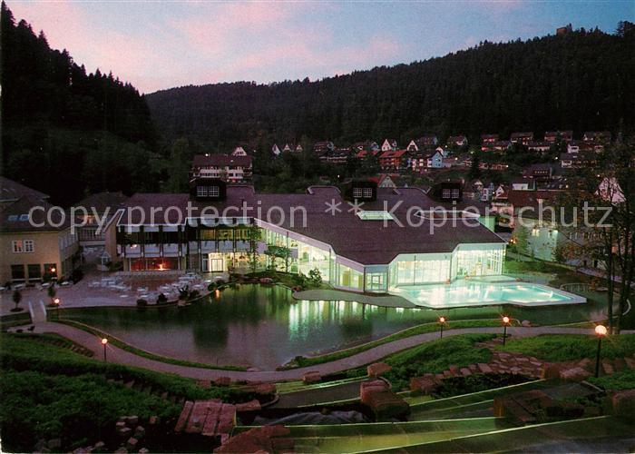 Bad Teinach-Zavelstein Kurzentrum Abendstimmung