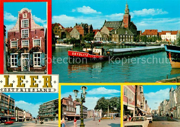 Leer Ostfriesland Hafen Rathaus