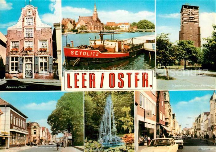 Leer Ostfriesland Wasserturm Jugendherberge Muehlenstrasse