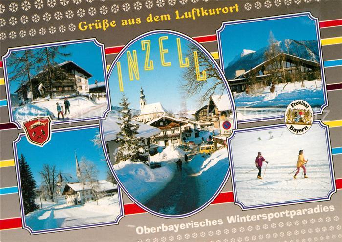 Inzell Langlauf Winterlandschaft