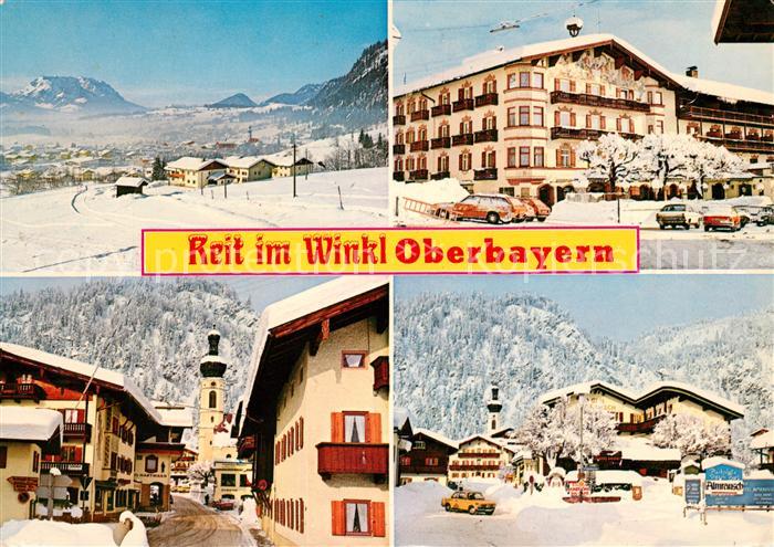 Reit Winkl Panorama Winteraufnahme