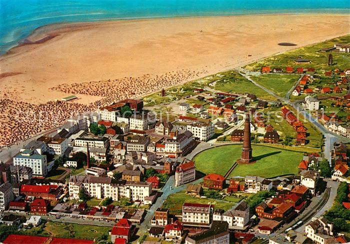 Borkum Fliegeraufnahme Leuchtturm