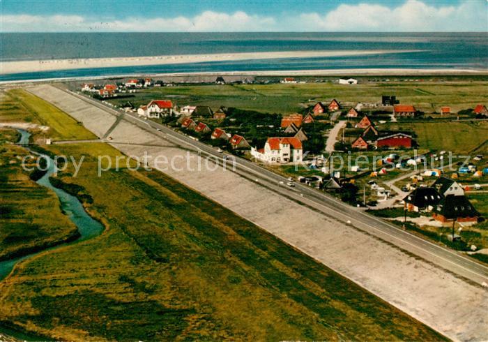 Peter-Ording St Fliegeraufnahme Deich
