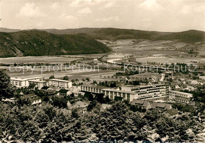 Sooden-Allendorf Bad Fliegeraufnahme Werra Sanatorium