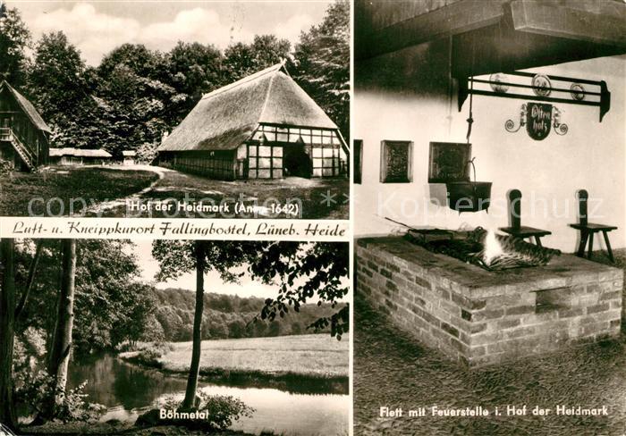 Fallingbostel Hof der Heidmark Flett Feuerstelle Boehmetal