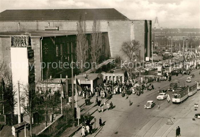 LEIPZIG Sachsen Eingang Technische Messe
