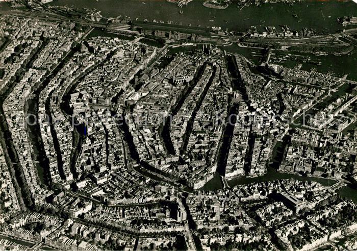 Amsterdam Niederlande Fliegeraufnahme