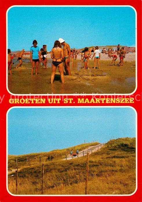 Maartenszee St Strand Duenenweg