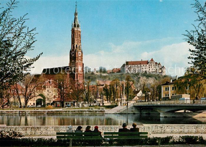 Landshut Isar Burg Trausnitz Kirche