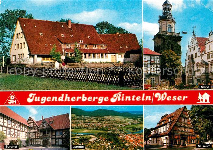 Rinteln Marktplatz Burg Museum Jugendherberge