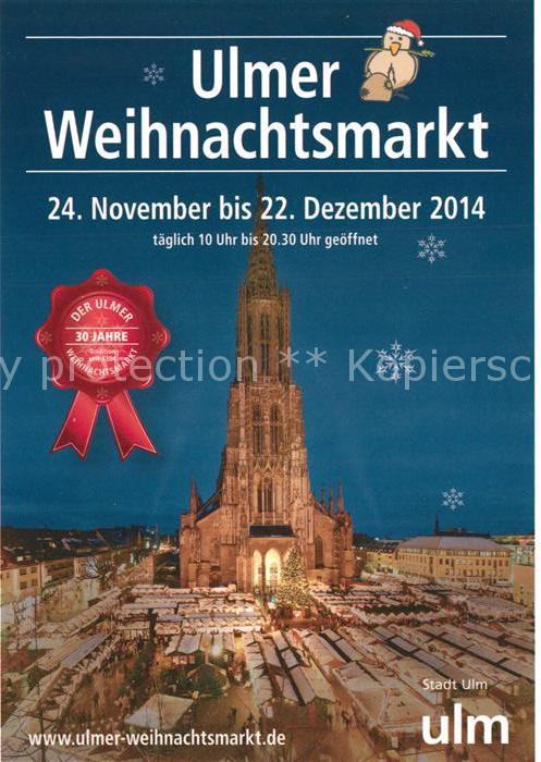 Ulm Donau Weihnachtsmarkt