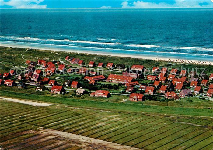 Juist Nordseebad Fliegeraufnahme Strand
