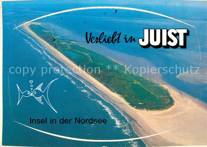 Juist Nordseebad Fliegeraufnahme