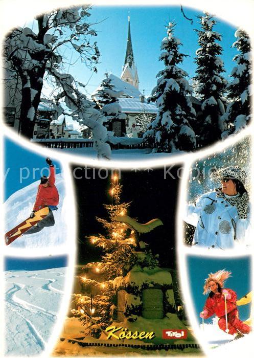 Koessen Tirol Winterlandschaft