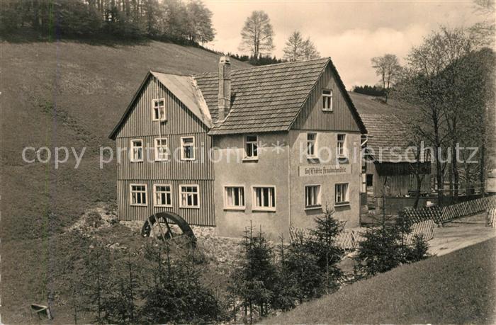 Frauenwald Thueringen Gaststaette Fraubachmuehle
