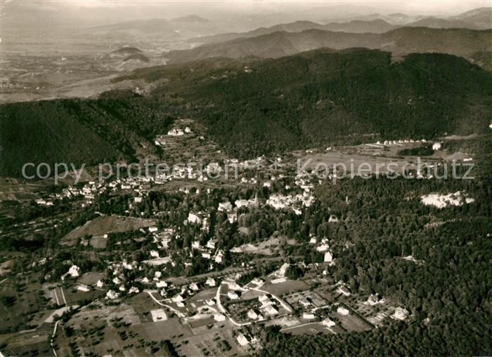 BADENWEILER BW Kurort im Schwarzwald Fliegeraufnahme