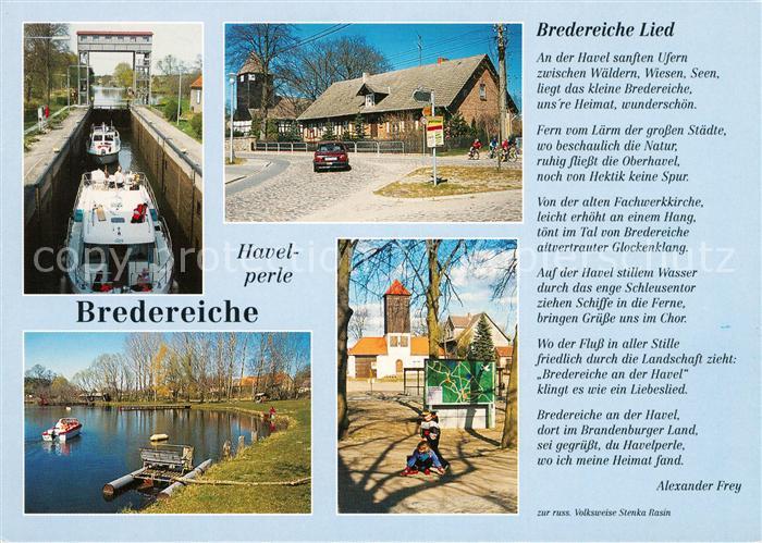 Bredereiche Schleuse Kirche Gemeindehaus Badestelle Dorfplatz Feuerwehr Lied Ale