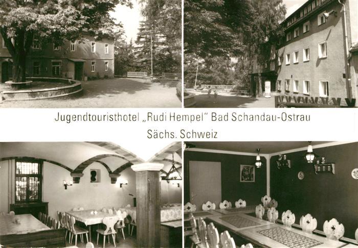 Ostrau Bad Schandau Jugendtouristhotel Rudi Hempel