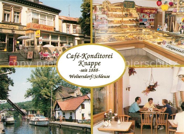 Woltersdorfer Schleuse Cafe Konditorei Knappe