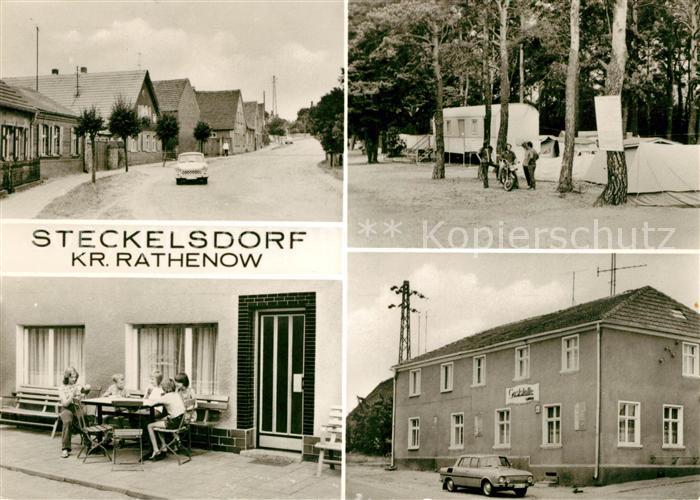 Steckelsdorf Strassenpartie Campingplatz Gaststaette