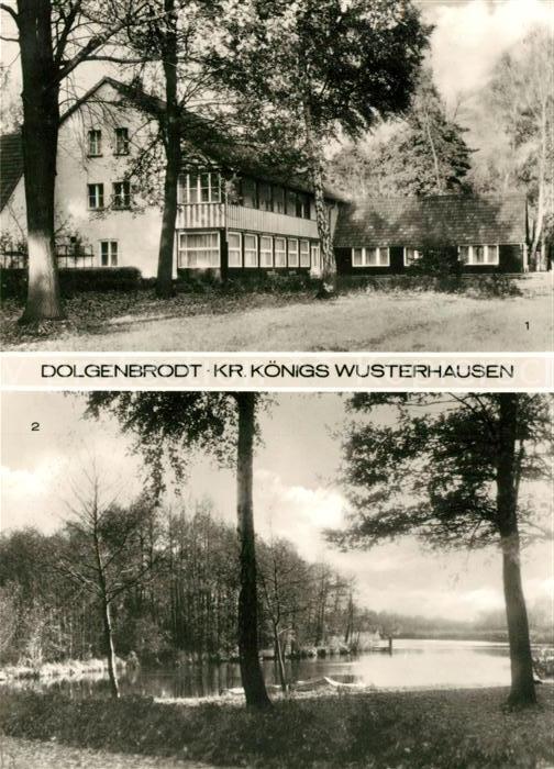 Dolgenbrodt FDGB Erholungsheim Erich Gentsch Dolgensee