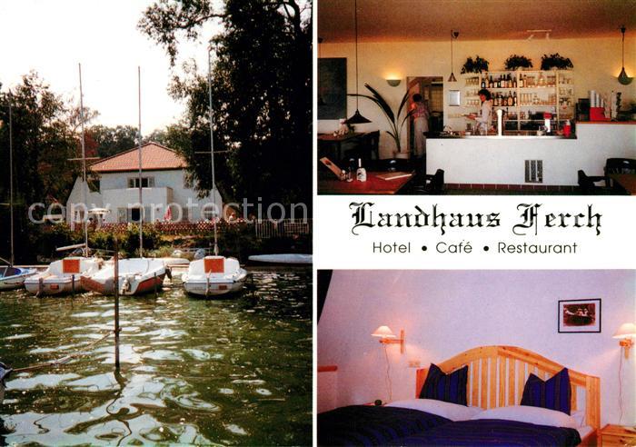 Ferch Landhaus Ferch Hotel Cafe Restaurant am Schwielowsee Segelboot