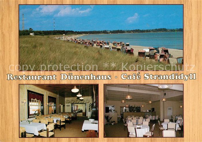 Juliusruh Ruegen Restaurant Duenenhaus Cafe Strandidyll