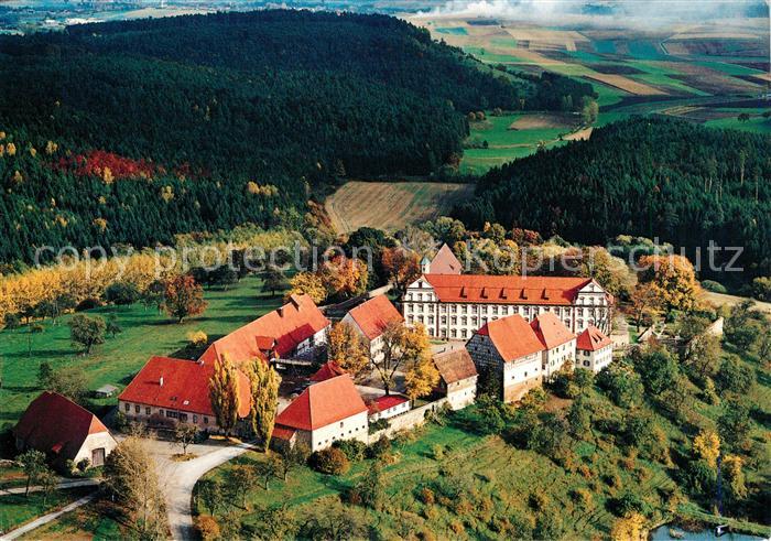 Sulz Neckar Berneuchener Haus Kloster Kirchberg Fliegeraufnahme