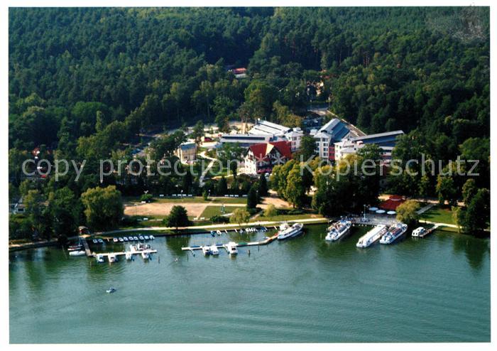 Bad Saarow Hafen Scharmuetzelsee Hotel Esplanade Fliegeraufnahme