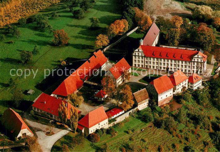 Sulz Neckar Berneuchener Haus Kloster Kirchberg Fliegeraufnahme