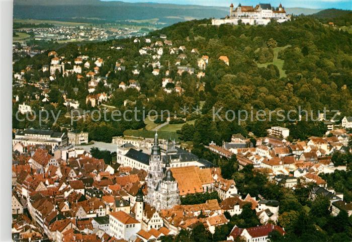Coburg mit Veste Fliegeraufnahme