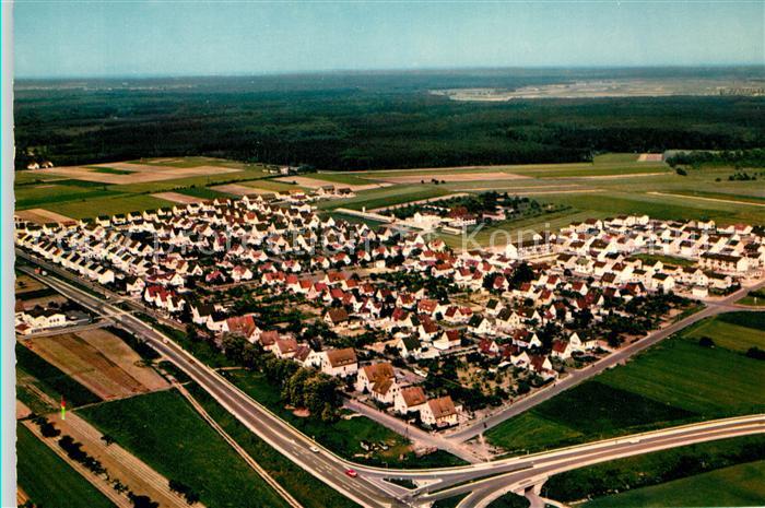 Gross-Gerau Nord Siedlung Fliegeraufnahme