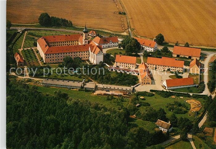 Gessertshausen Zisterzienserinnen Abtei Oberschoenenfeld Fliegeraufnahme