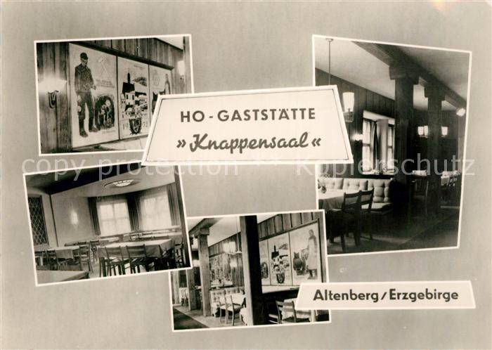 Altenberg Erzgebirge HOG Knappensaal Gastraeume