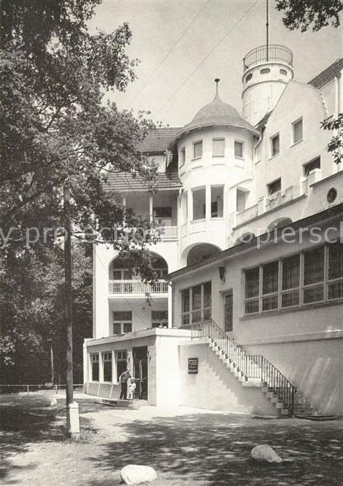 Koserow Ostseebad Usedom FDGB Erholungsheim Walter Ulbricht
