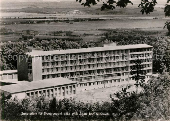 Bad Suderode Santorium fuer Staublungenkranke Willi Agatz