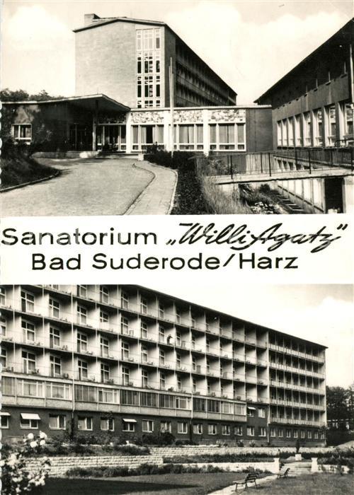 Bad Suderode Sanatorium Willi Agatz