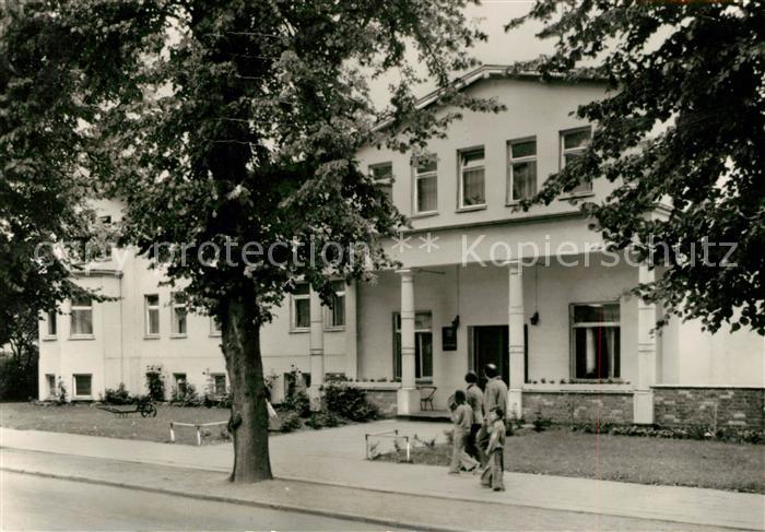 Kuehlungsborn Ostseebad FDGB Erholungsheim Mecklenburg