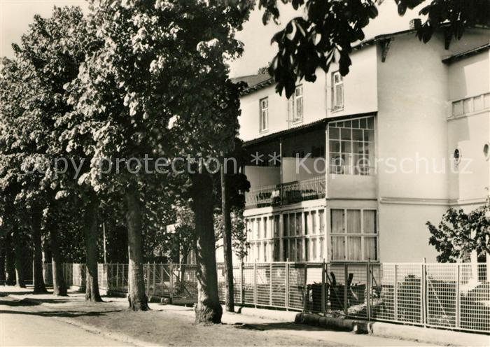 Graal-Mueritz Ostseebad DER Erholungsheim Seestern