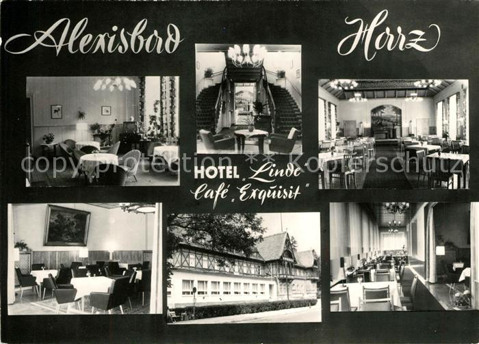 Alexisbad Harz Hotel Linde Cafe Exquisit