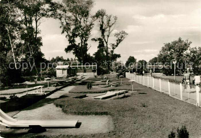 Insel Poel Schwarzer Busch Minigolfanlage