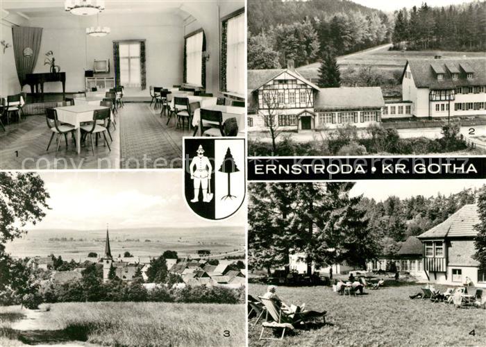 Ernstroda FDGB Erholungsheim Otto Heller Ortsansicht