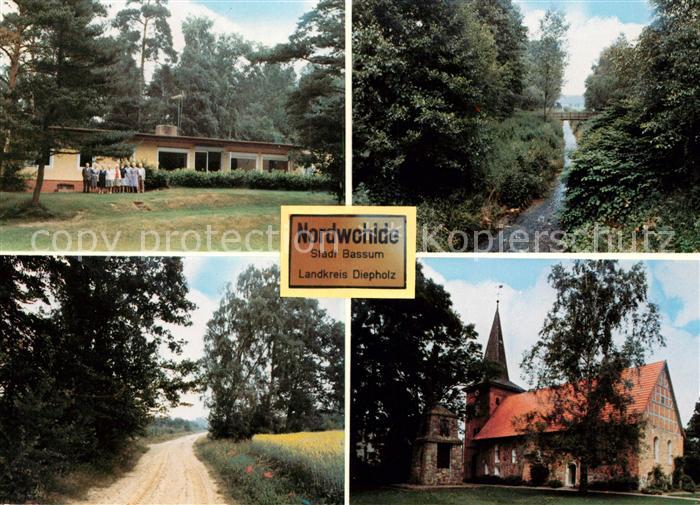 Nordwohlde Kurheim Waldweg Kirche