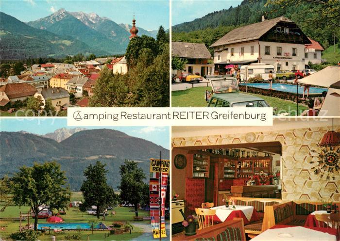 Greifenburg Camping Kaffee Restaurant Swimming Pool Alpenpanorama