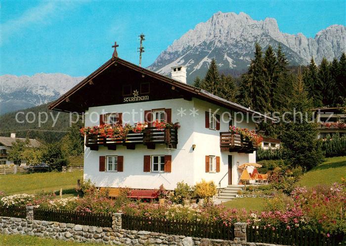 Ellmau Tirol Sternheim Gaestehaus Pension Alpenblick