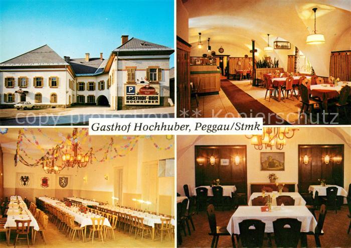 Peggau Gasthof Hochhuber Gastraeume Speisesaal