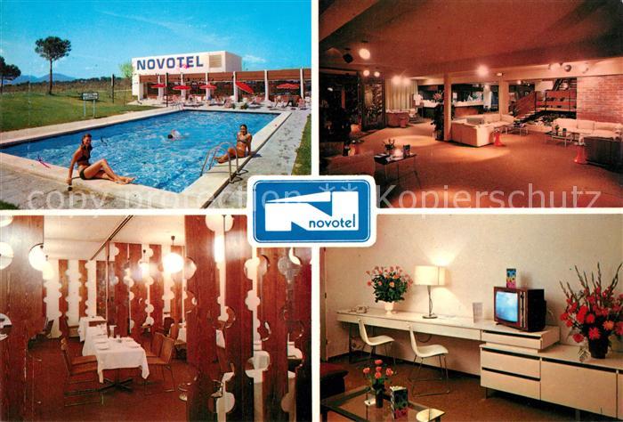 Gerona Novotel Gerona Swimmingpool Foyer Zimmer Gastraum